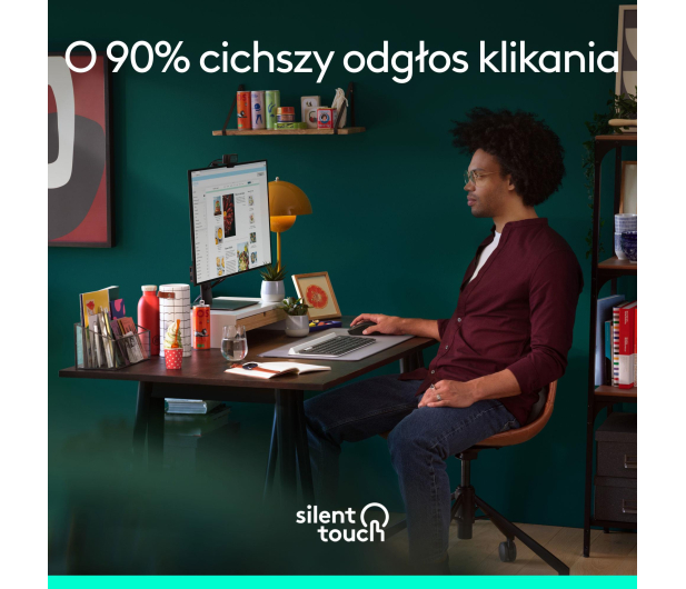 LOGITECH Signature M650 L Wireless Mouse Grafitowa - 713345 - zdjęcie 8